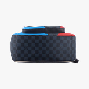 Pre-owned Louis Vuitton JOSH 2017 America's Cup Regatta Series Noir×multi Damier Cobalt N41612 backpack/rucksack | stylenewstar