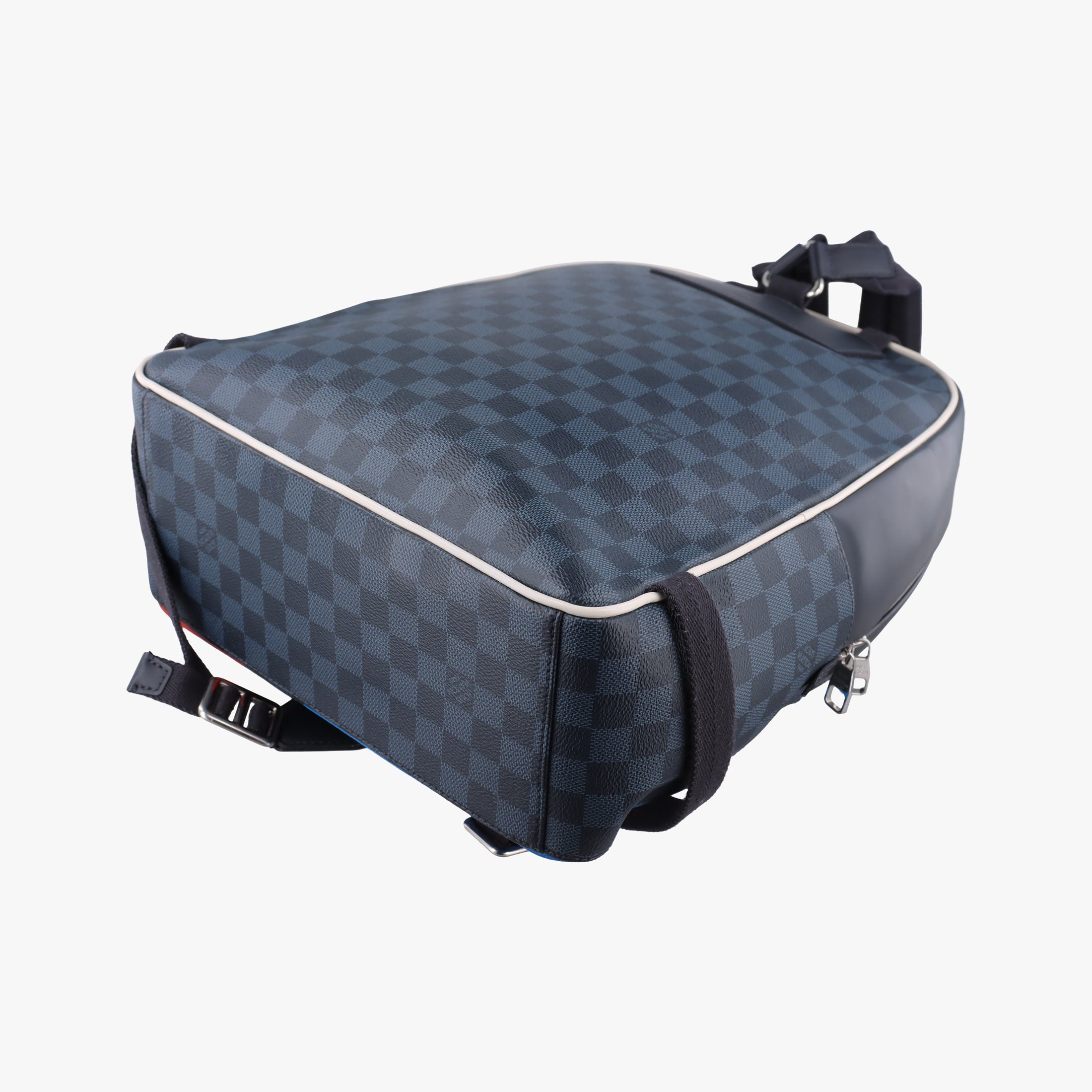 Pre-owned Louis Vuitton JOSH 2017 America's Cup Regatta Series Noir×multi Damier Cobalt N41612 backpack/rucksack | stylenewstar