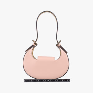 Pre-owned Fendi Cookie Mini Pink Leather 8BS065 handbag | stylenewstar