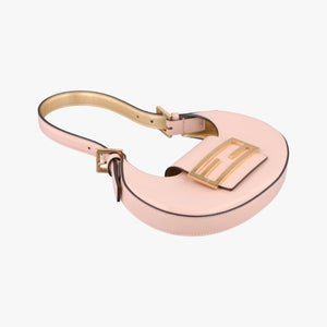 Pre-owned Fendi Cookie Mini Pink Leather 8BS065 handbag | stylenewstar