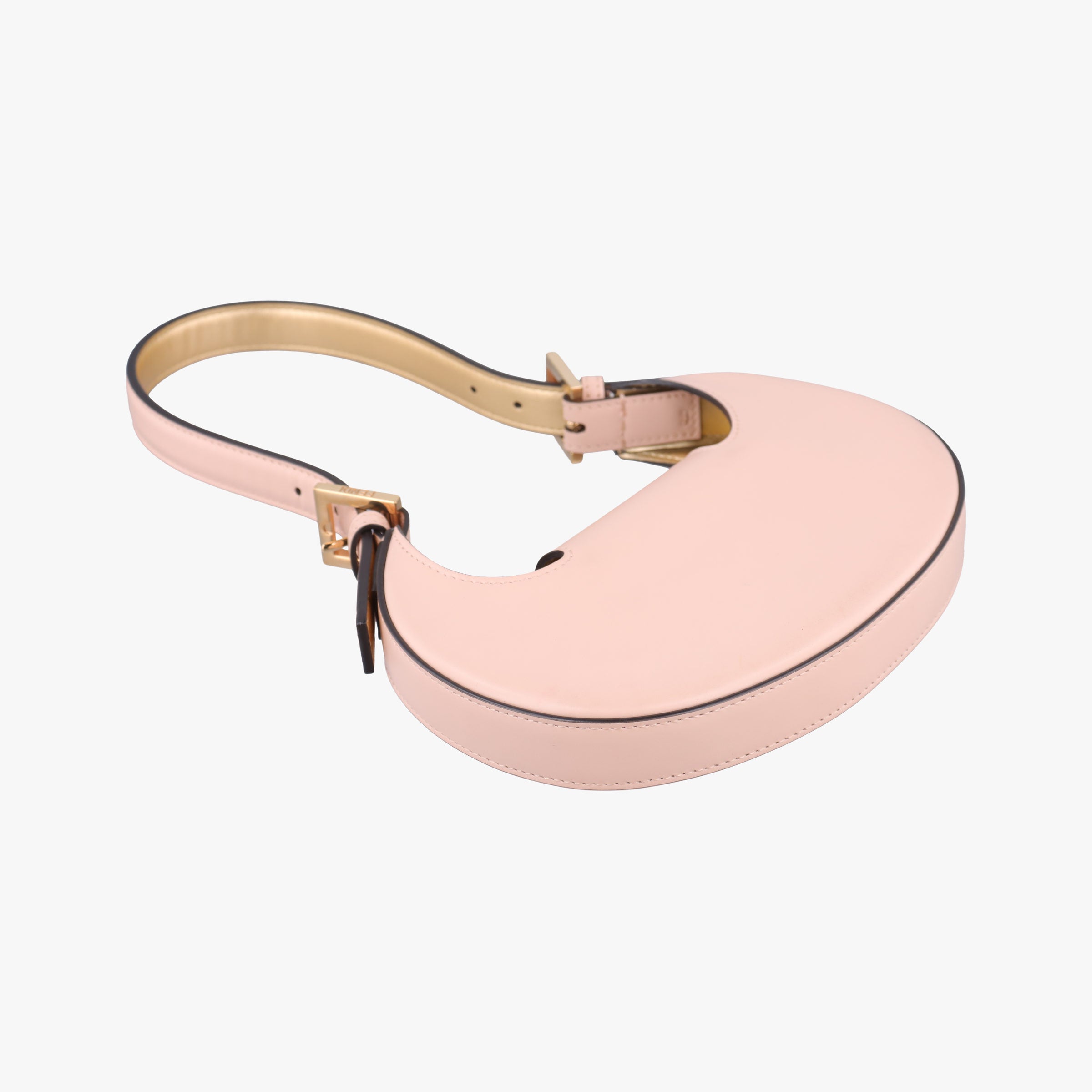 Pre-owned Fendi Cookie Mini Pink Leather 8BS065 handbag | stylenewstar