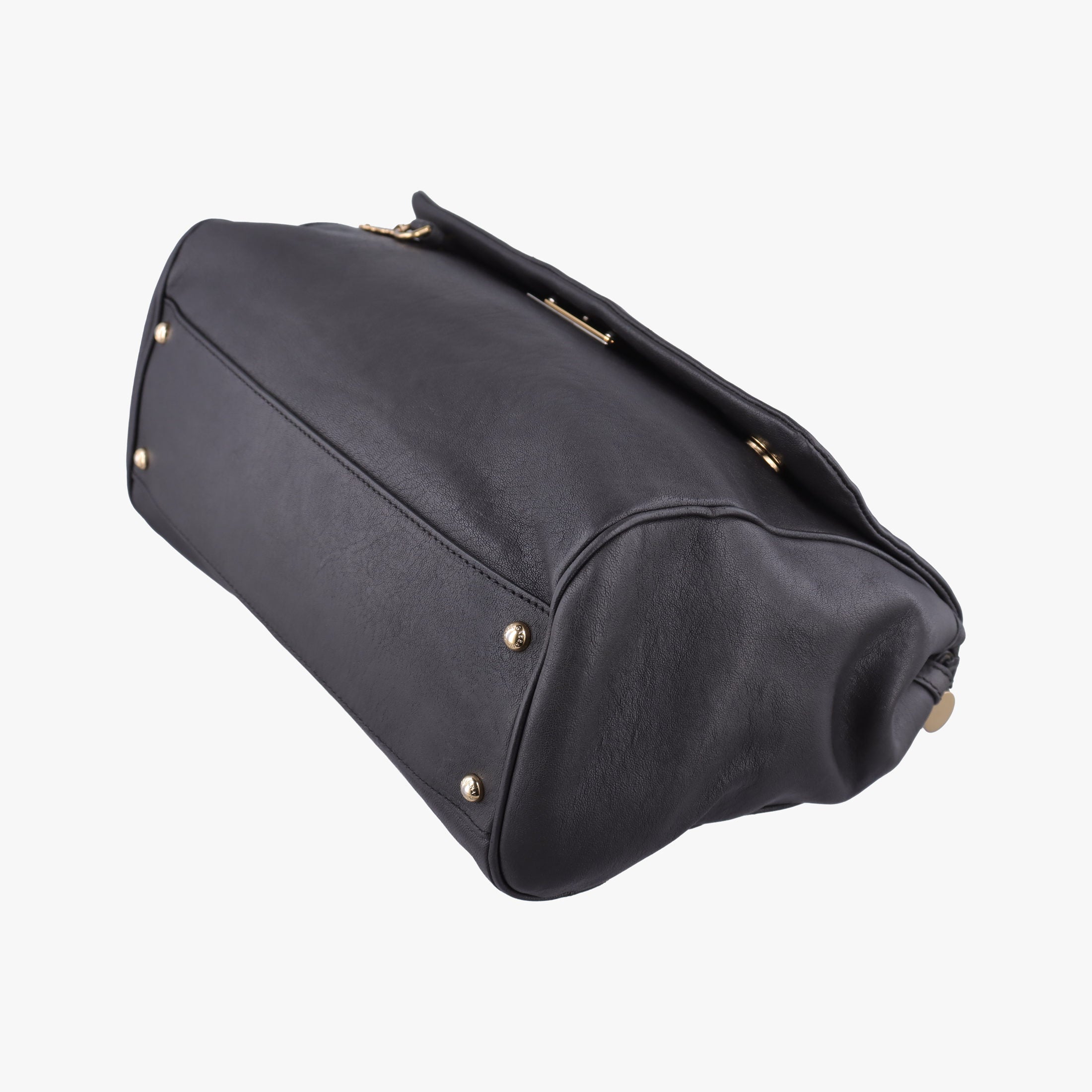Pre-owned Dolce & Gabbana SICILY Black Leather  shoulderbag | stylenewstar