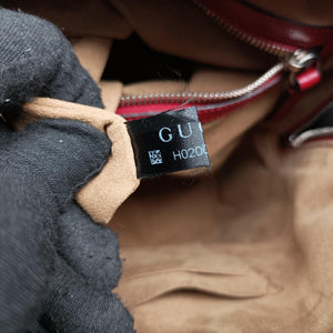Pre-owned Gucci GG Supreme Tian Beige × Red × Multi PVC coated canvas×Leather 427042 backpack/rucksack | stylenewstar