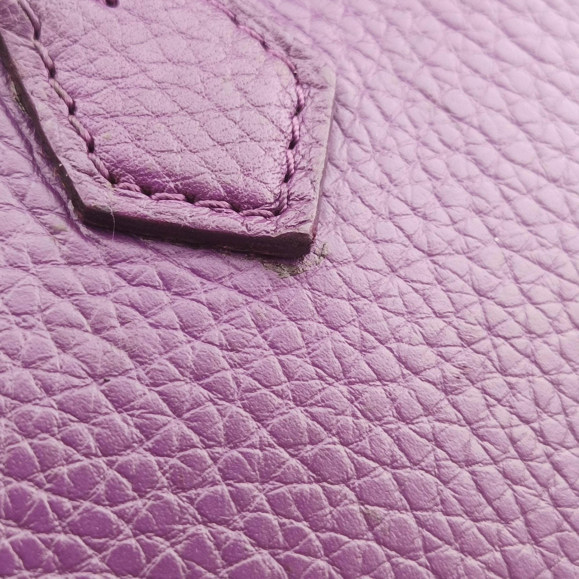 Pre-owned Louis Vuitton Parnassea Alma PM Violet Taurillon Leather M48881 shoulderbag | stylenewstar