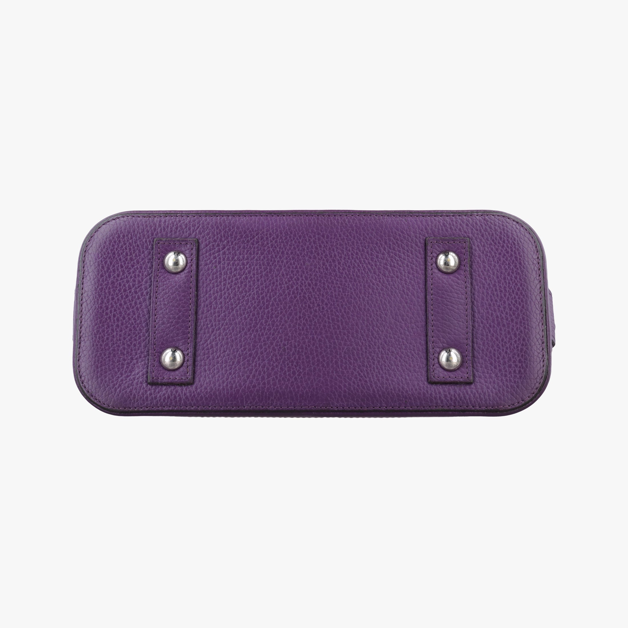 Pre-owned Louis Vuitton Parnassea Alma PM Violet Taurillon Leather M48881 shoulderbag | stylenewstar