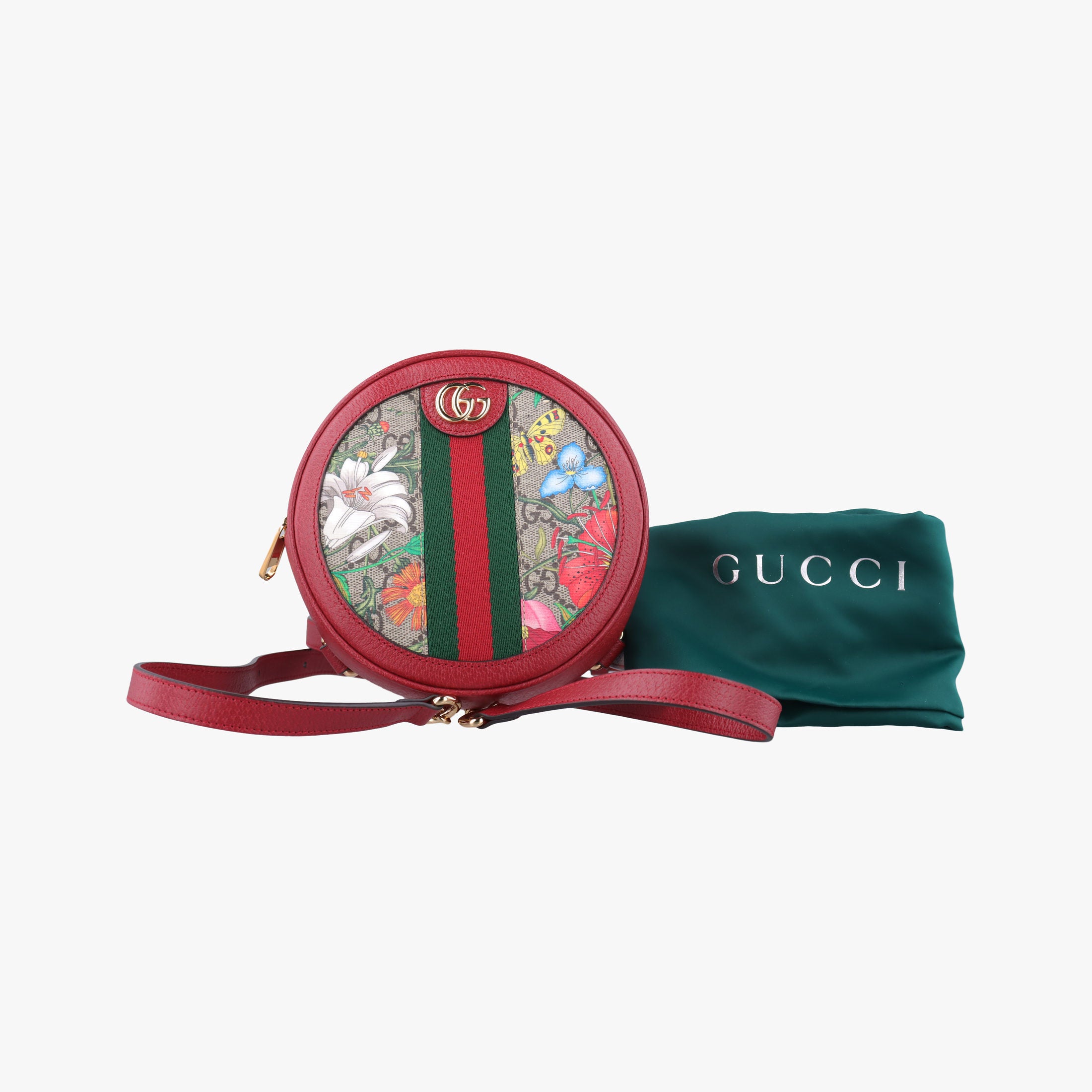 Secondhand Gucci Ophidia Multicolour PVC coated canvas×Leather 598661 backpack/rucksack | stylenewstar