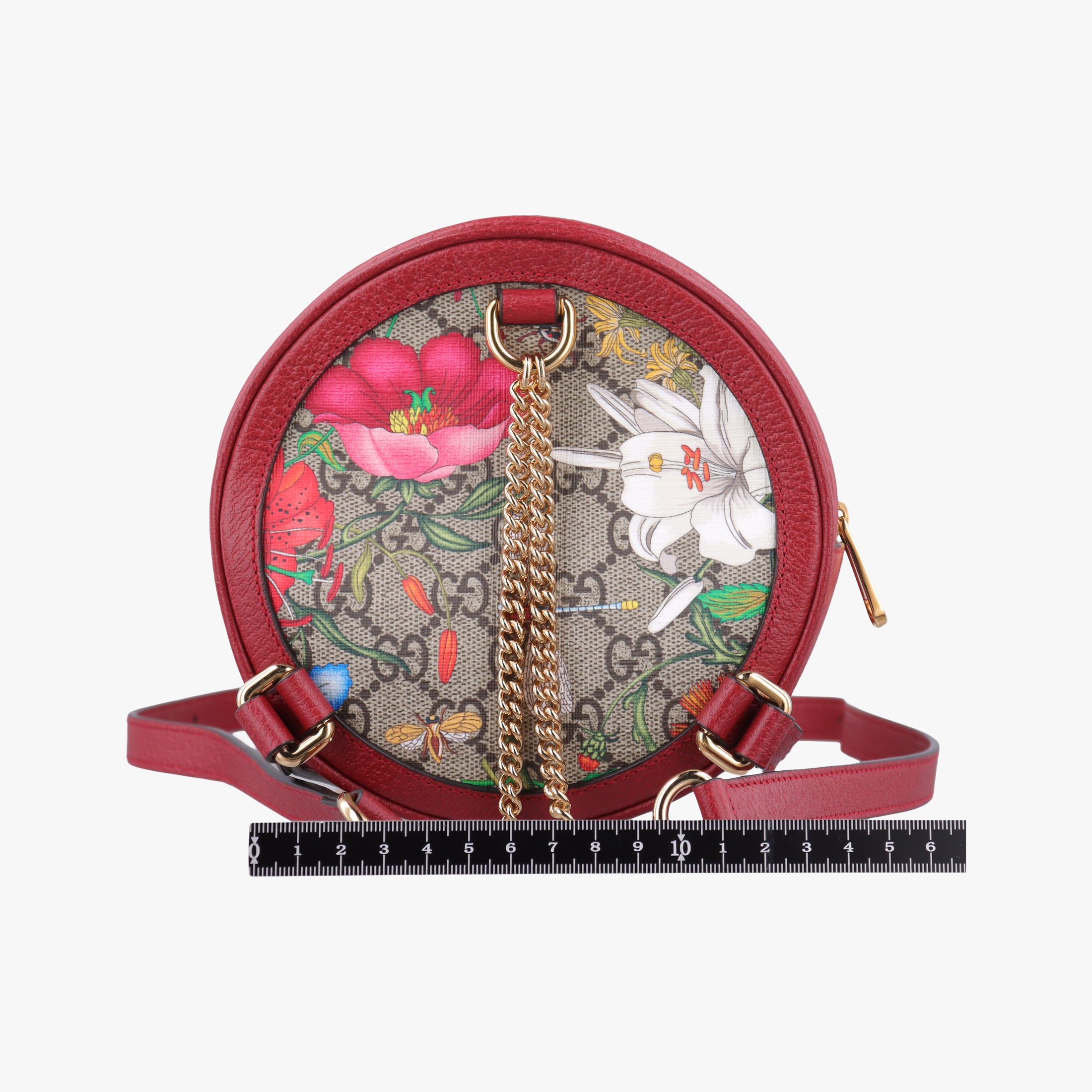 Secondhand Gucci Ophidia Multicolour PVC coated canvas×Leather 598661 backpack/rucksack | stylenewstar
