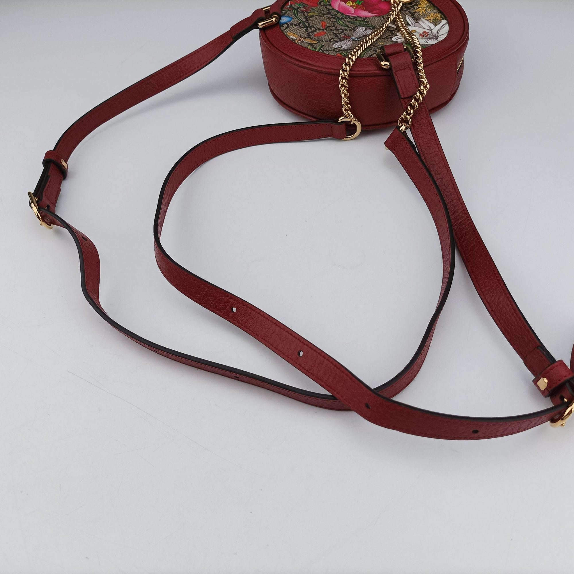 Secondhand Gucci Ophidia Multicolour PVC coated canvas×Leather 598661 backpack/rucksack | stylenewstar