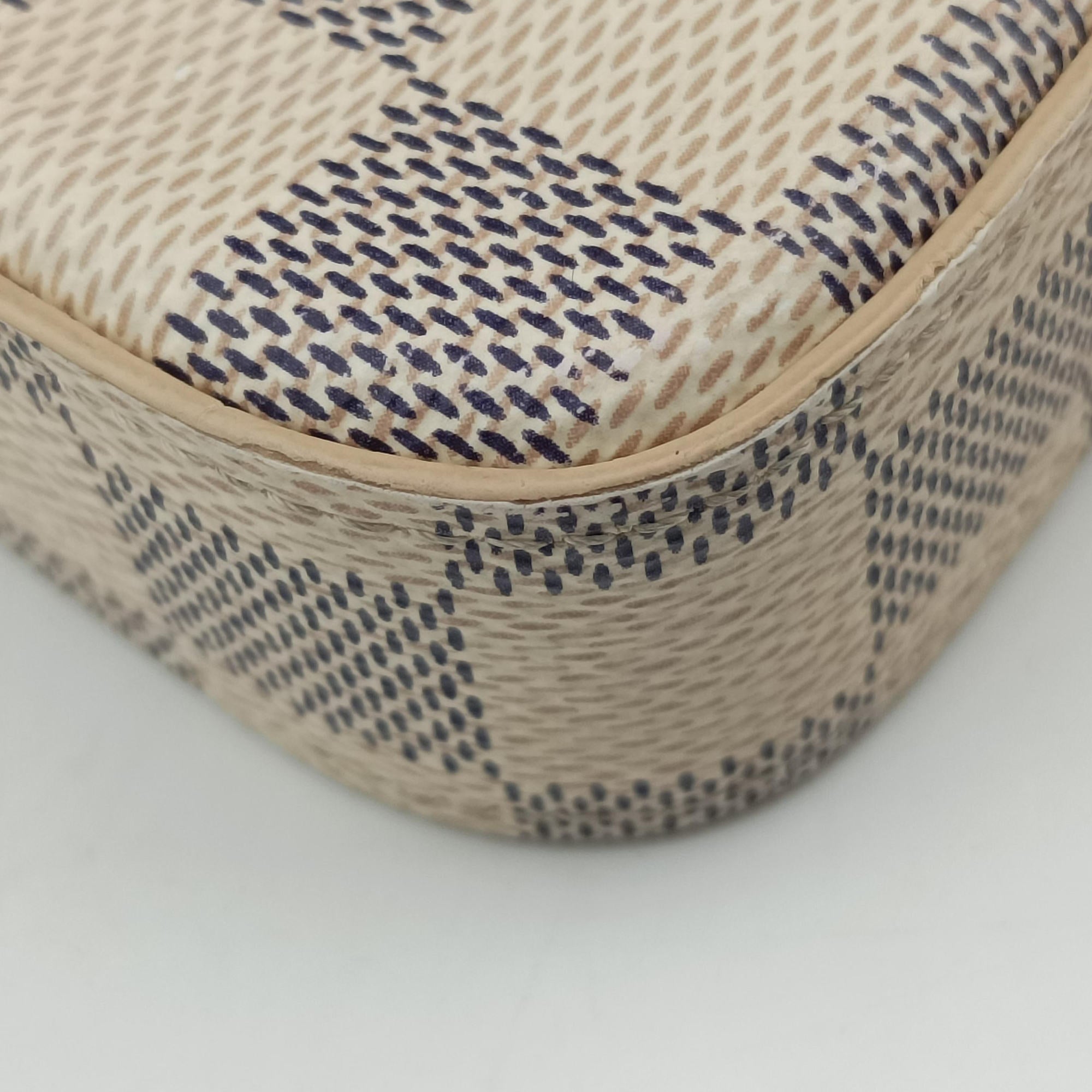 Pre-owned Louis Vuitton Pochette FeLICIE AZUR Damier Canvas N63106 shoulderbag | stylenewstar