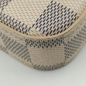 Pre-owned Louis Vuitton Pochette FeLICIE AZUR Damier Canvas N63106 shoulderbag | stylenewstar