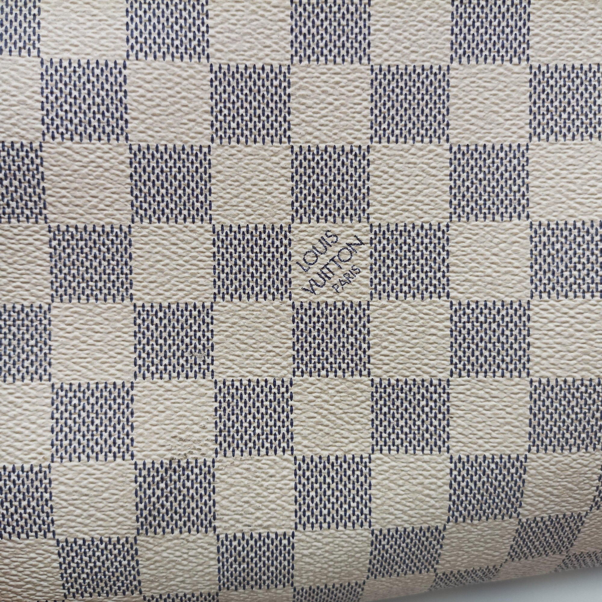 Pre-owned Louis Vuitton TOTALLY MM Azur Damier Canvas N51262 shoulderbag | stylenewstar