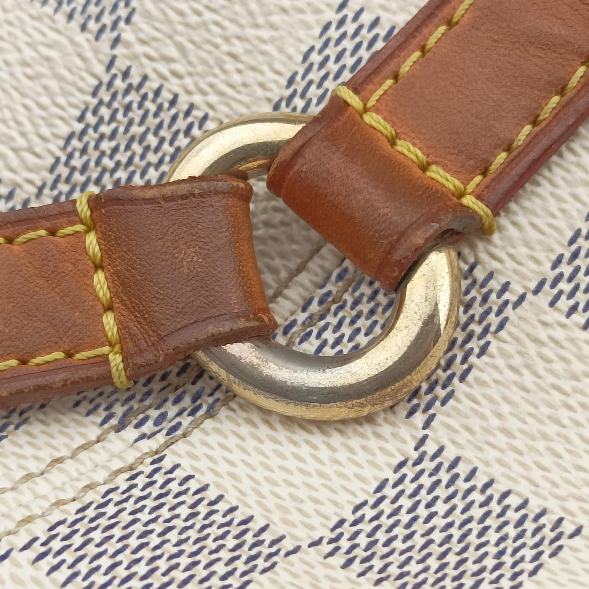 Pre-owned Louis Vuitton TOTALLY MM Azur Damier Canvas N51262 shoulderbag | stylenewstar