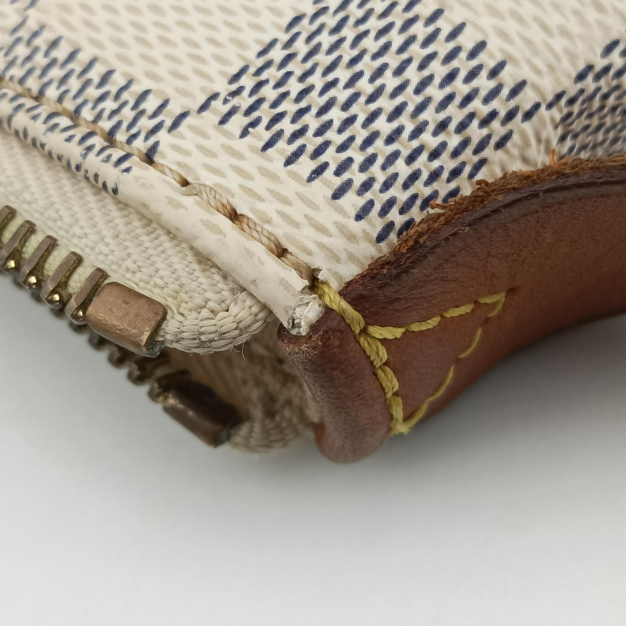 Pre-owned Louis Vuitton TOTALLY MM Azur Damier Canvas N51262 shoulderbag | stylenewstar