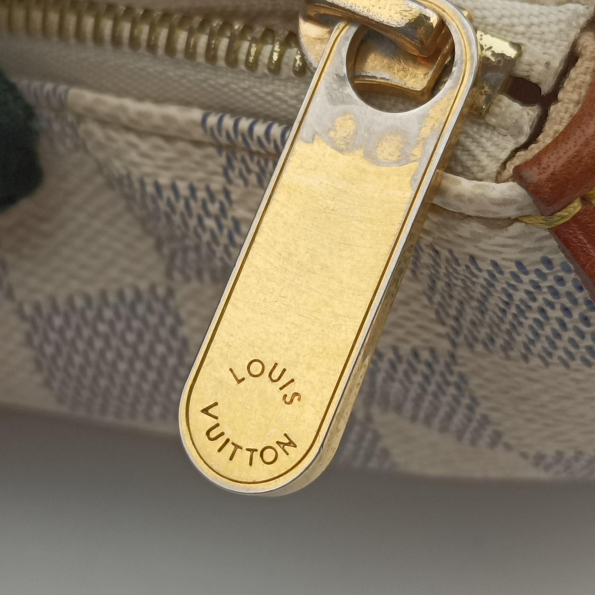 Pre-owned Louis Vuitton TOTALLY MM Azur Damier Canvas N51262 shoulderbag | stylenewstar