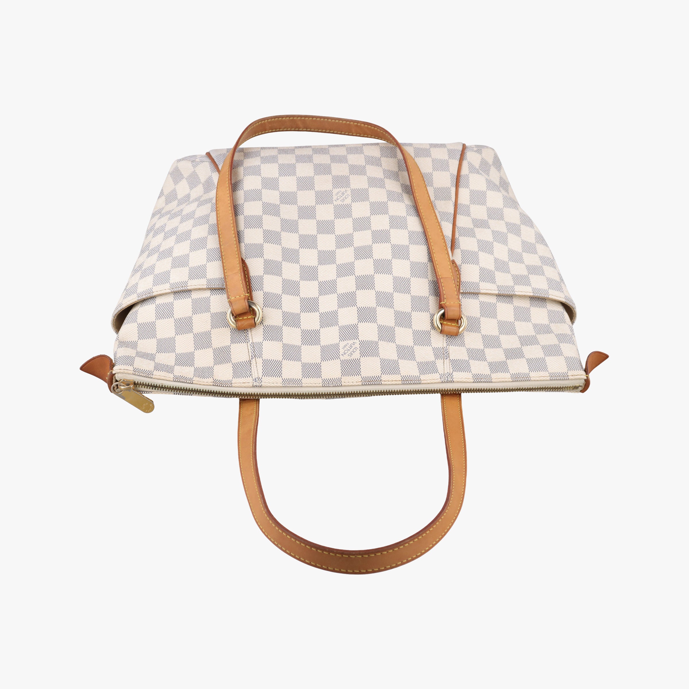 Pre-owned Louis Vuitton TOTALLY MM Azur Damier Canvas N51262 shoulderbag | stylenewstar