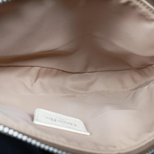Pre-owned Christian Dior Saddle Beige PVC Coated Canvas Floral Embroidery  shoulderbag | stylenewstar