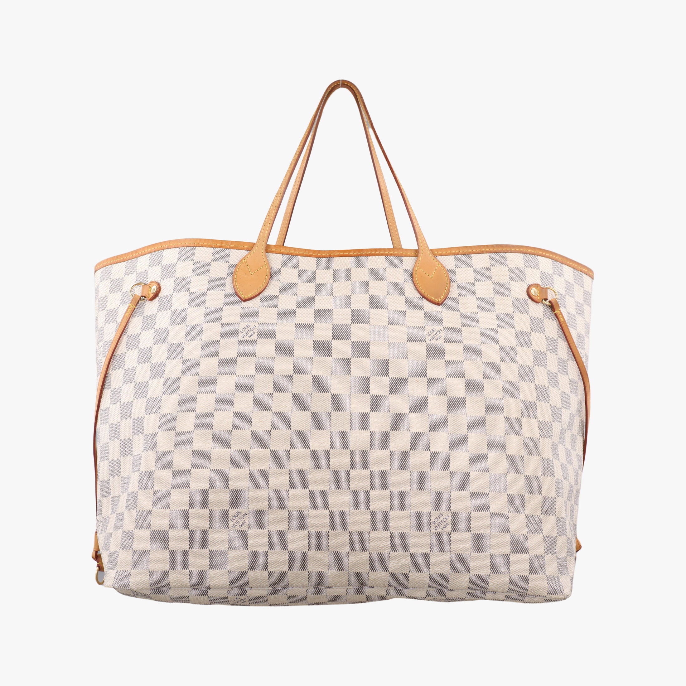 Pre-owned Louis Vuitton NEVERFULL GM Azur Damier Canvas N51108 shoulderbag | stylenewstar