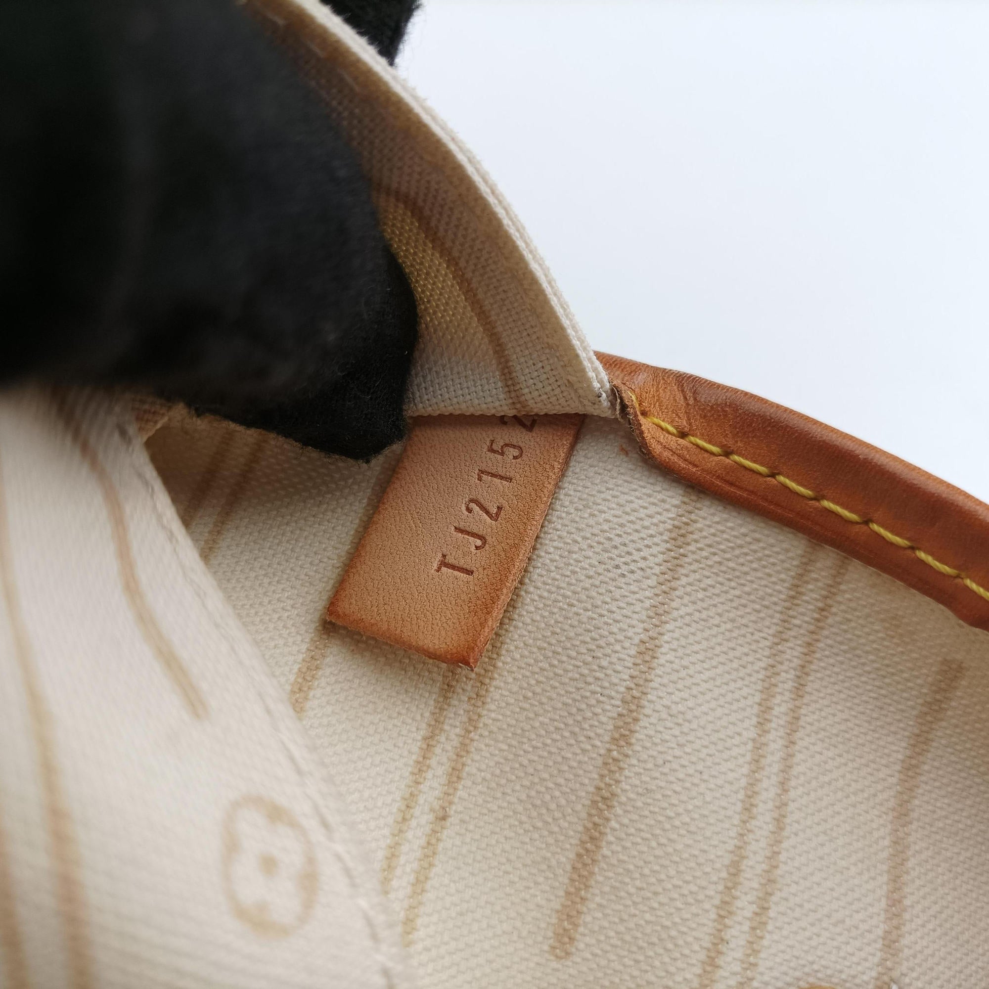 Pre-owned Louis Vuitton NEVERFULL GM Azur Damier Canvas N51108 shoulderbag | stylenewstar
