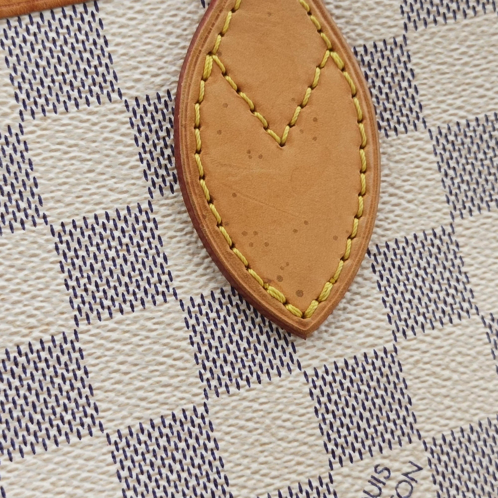 Pre-owned Louis Vuitton NEVERFULL GM Azur Damier Canvas N51108 shoulderbag | stylenewstar