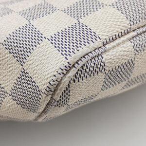 Pre-owned Louis Vuitton NEVERFULL GM Azur Damier Canvas N51108 shoulderbag | stylenewstar