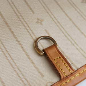 Pre-owned Louis Vuitton NEVERFULL GM Azur Damier Canvas N51108 shoulderbag | stylenewstar