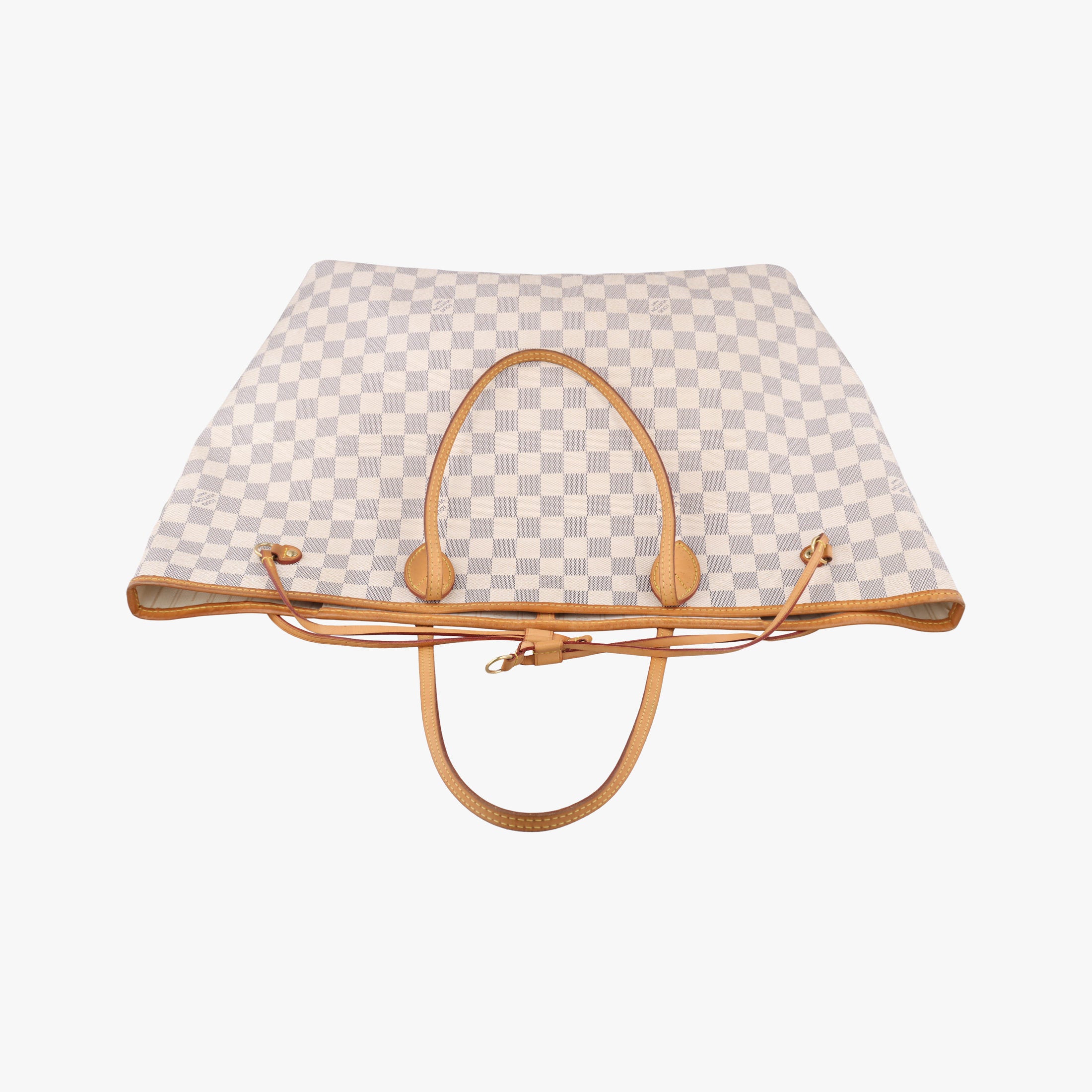 Pre-owned Louis Vuitton NEVERFULL GM Azur Damier Canvas N51108 shoulderbag | stylenewstar