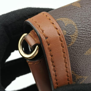 Pre-owned Louis Vuitton DAUPHINE brown monogram reverse M44586 bum bag/waist bag | stylenewstar