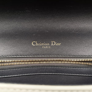 Secondhand Christian Dior Diorama White Leather  shoulderbag | stylenewstar