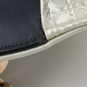 Secondhand Christian Dior Diorama White Leather  shoulderbag | stylenewstar