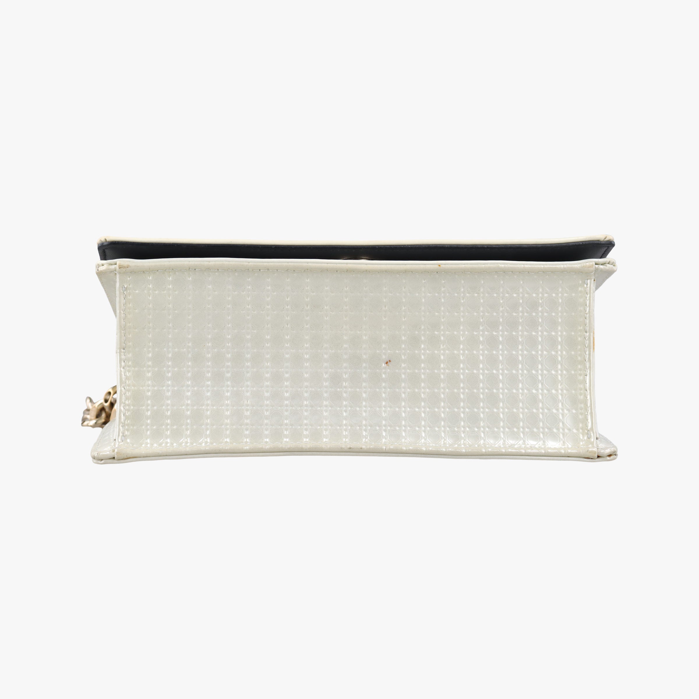Secondhand Christian Dior Diorama White Leather  shoulderbag | stylenewstar