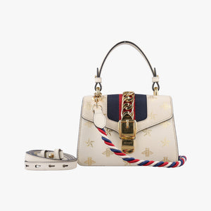 Vintage Gucci Sylvie White Leather 470270 shoulderbag | stylenewstar