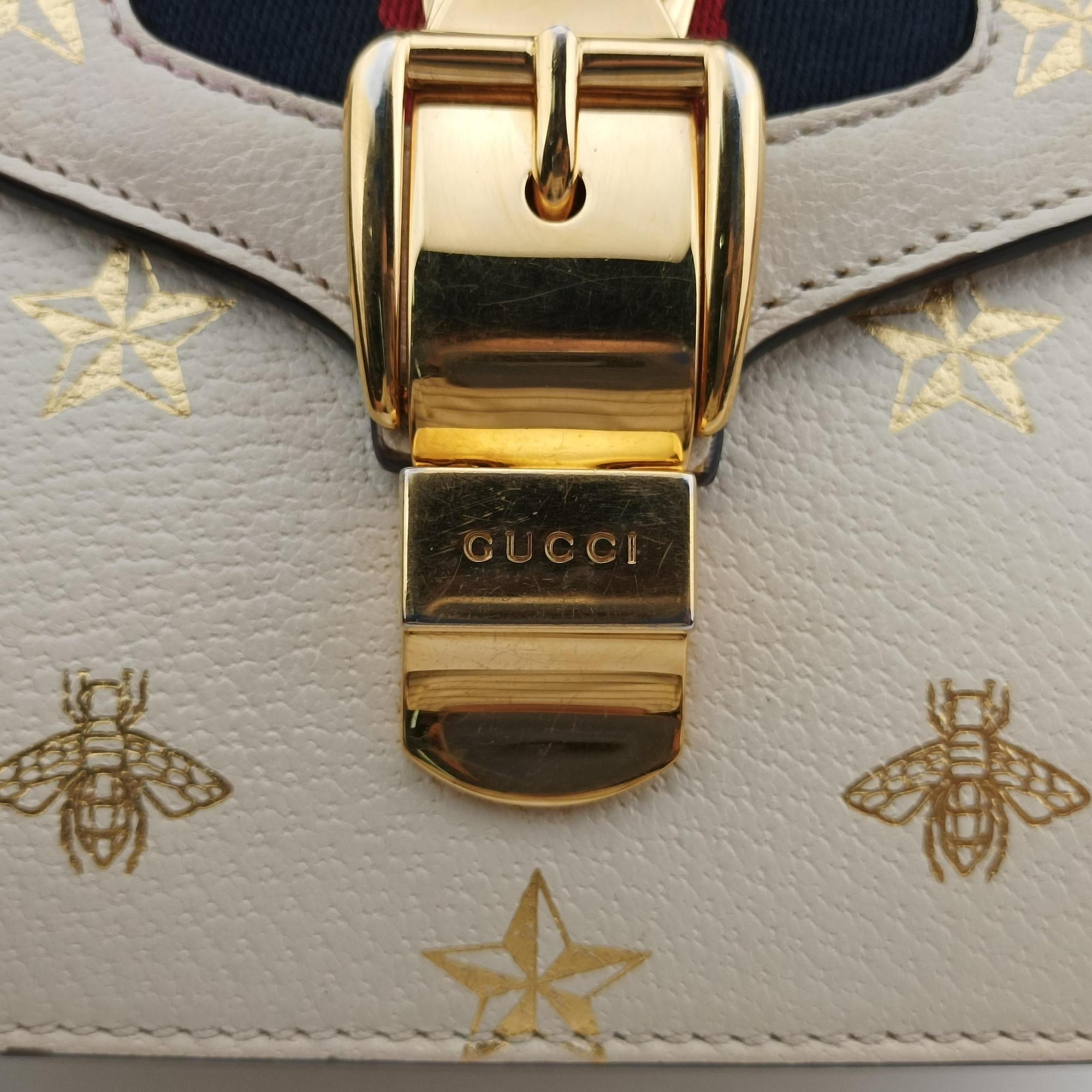 Vintage Gucci Sylvie White Leather 470270 shoulderbag | stylenewstar