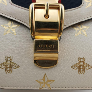 Vintage Gucci Sylvie White Leather 470270 shoulderbag | stylenewstar