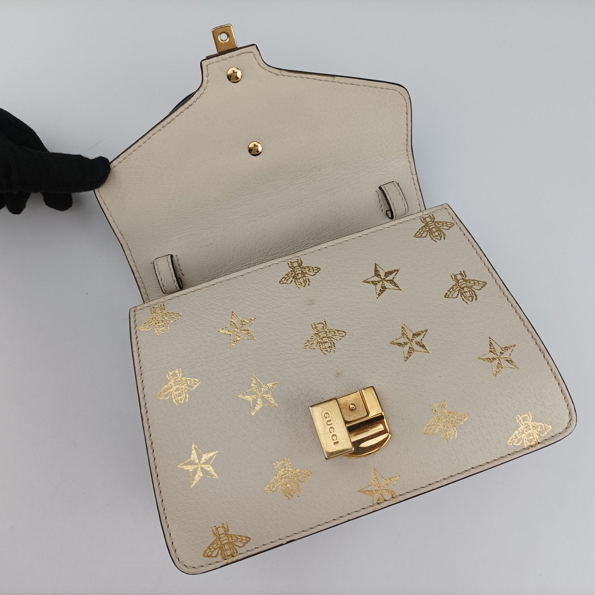 Vintage Gucci Sylvie White Leather 470270 shoulderbag | stylenewstar