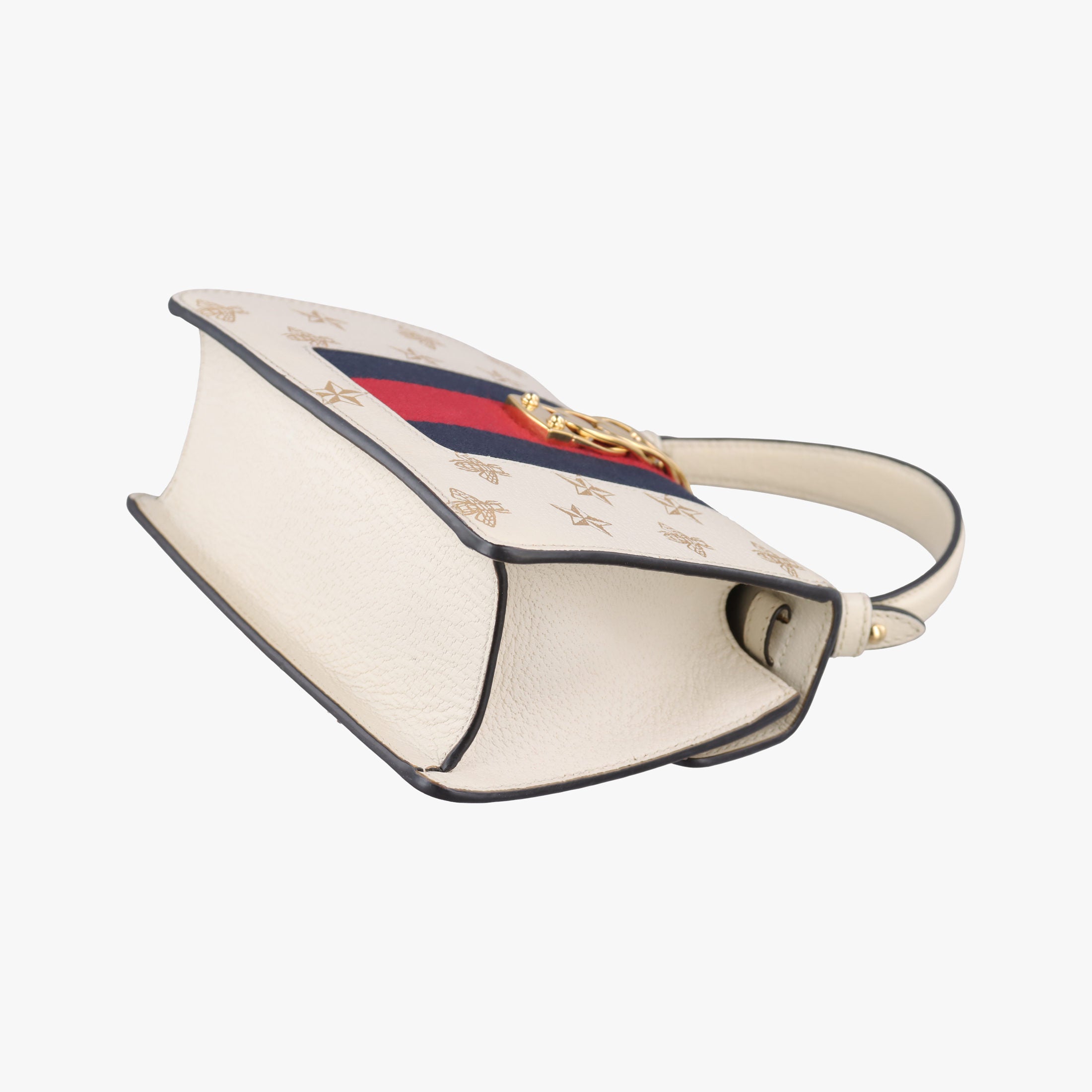 Vintage Gucci Sylvie White Leather 470270 shoulderbag | stylenewstar