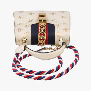 Vintage Gucci Sylvie White Leather 470270 shoulderbag | stylenewstar