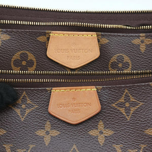 Vintage Louis Vuitton MULTI POCHETTE ACCESSOIRES Brown × Khaki Monogram Canvas M44840 shoulderbag | stylenewstar
