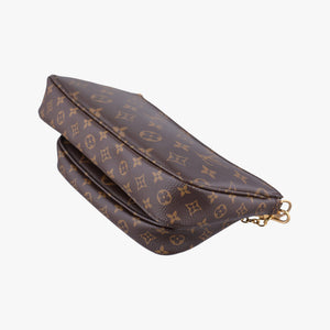 Vintage Louis Vuitton MULTI POCHETTE ACCESSOIRES Brown × Khaki Monogram Canvas M44840 shoulderbag | stylenewstar