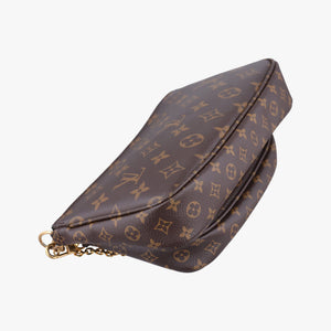 Vintage Louis Vuitton MULTI POCHETTE ACCESSOIRES Brown × Khaki Monogram Canvas M44840 shoulderbag | stylenewstar