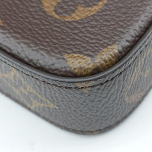 Pre-owned Louis Vuitton Pochette Felicie Brown Monogram Canvas M61276 shoulderbag | stylenewstar