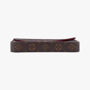 Pre-owned Louis Vuitton Pochette Felicie Brown Monogram Canvas M61276 shoulderbag | stylenewstar