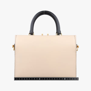Pre-owned Louis Vuitton Speedy Doctor 25 Ivory × Black Cuir Orfevre Calfskin M53133 shoulderbag | stylenewstar