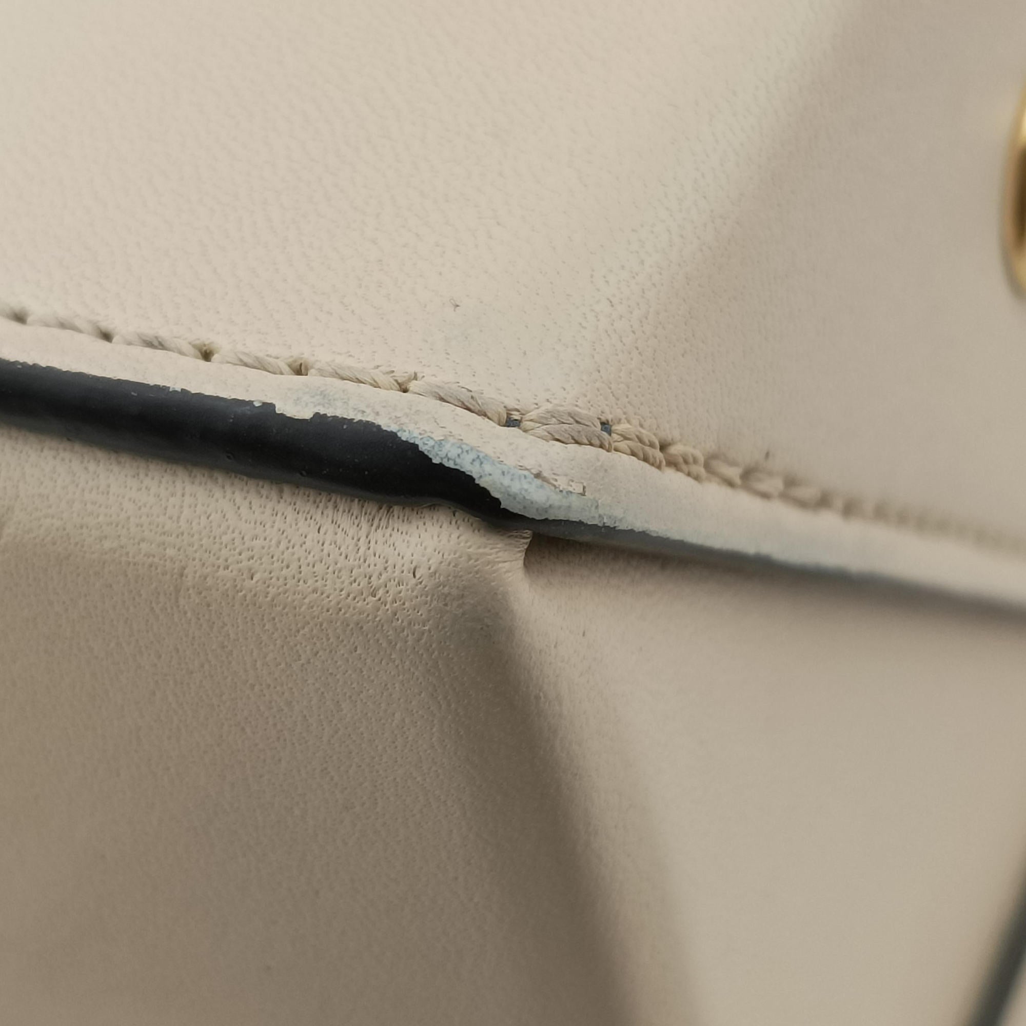 Pre-owned Louis Vuitton Speedy Doctor 25 Ivory × Black Cuir Orfevre Calfskin M53133 shoulderbag | stylenewstar