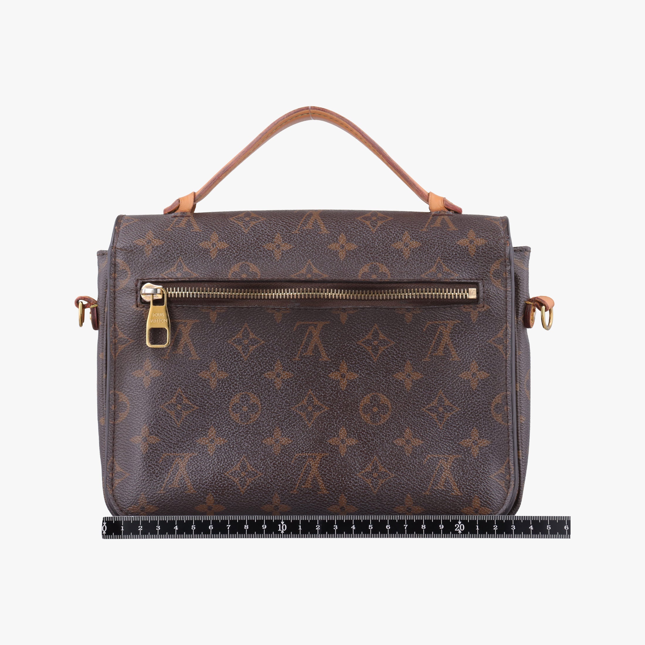 Pre-owned Louis Vuitton Pochette Metis MM Brown Monogram Canvas M44875 shoulderbag | stylenewstar