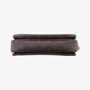 Pre-owned Louis Vuitton Pochette Metis MM Brown Monogram Canvas M44875 shoulderbag | stylenewstar