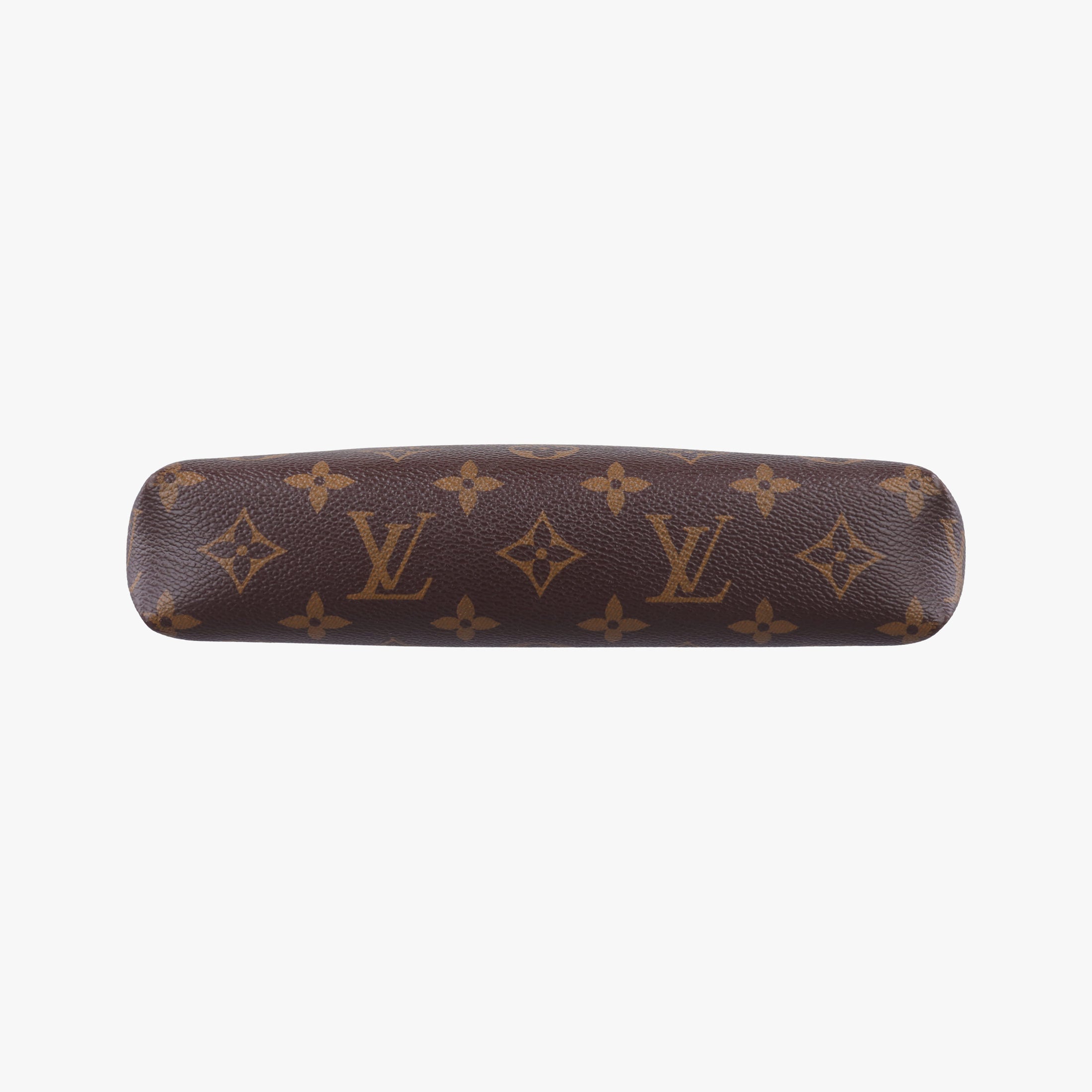 Pre-owned Louis Vuitton PALLAS Clutch brown×CERISE Monogram Canvas×calf leather M41638 shoulderbag | stylenewstar