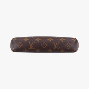 Pre-owned Louis Vuitton PALLAS Clutch brown×CERISE Monogram Canvas×calf leather M41638 shoulderbag | stylenewstar
