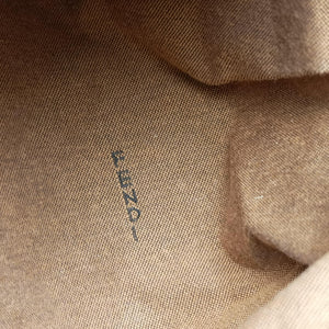 Pre-owned Fendi Mini Chef Brown jacquard 8BK044 shoulderbag | stylenewstar