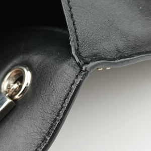 Pre-owned Yves Saint Laurent Betty Black Leather 315680 shoulderbag | stylenewstar