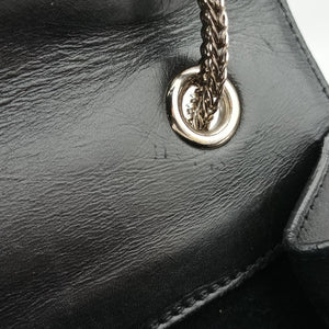 Pre-owned Yves Saint Laurent Betty Black Leather 315680 shoulderbag | stylenewstar